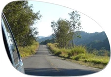 AUTOXBERT Passenger Right Side Mirror Glass for VW Rabbit Jetta Passat RIGHT 