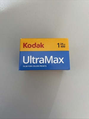 Kodak Ultra Max 400 35mm Film 24 Aufnahmen Farbfilm Analogkamera