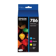 Genuine Epson 786 DURABrite Ultra Ink 4-Pack T786120-BCS WF-4630 4640 5110 5620
