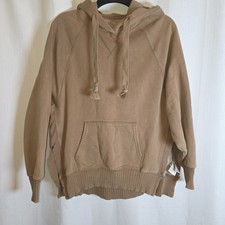 American Eagle Brown Women s Long Sleeve Hoodie Size M