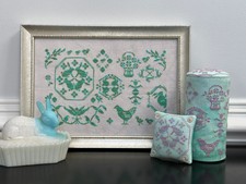 Spring Quaker: Bunnies  Chicks by Rebel Stitcher cross stitch pattern