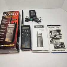 Uniden Scanner BC60XLT-1 Bearcat Handheld Mobile 30 Channel 10 Band Radio