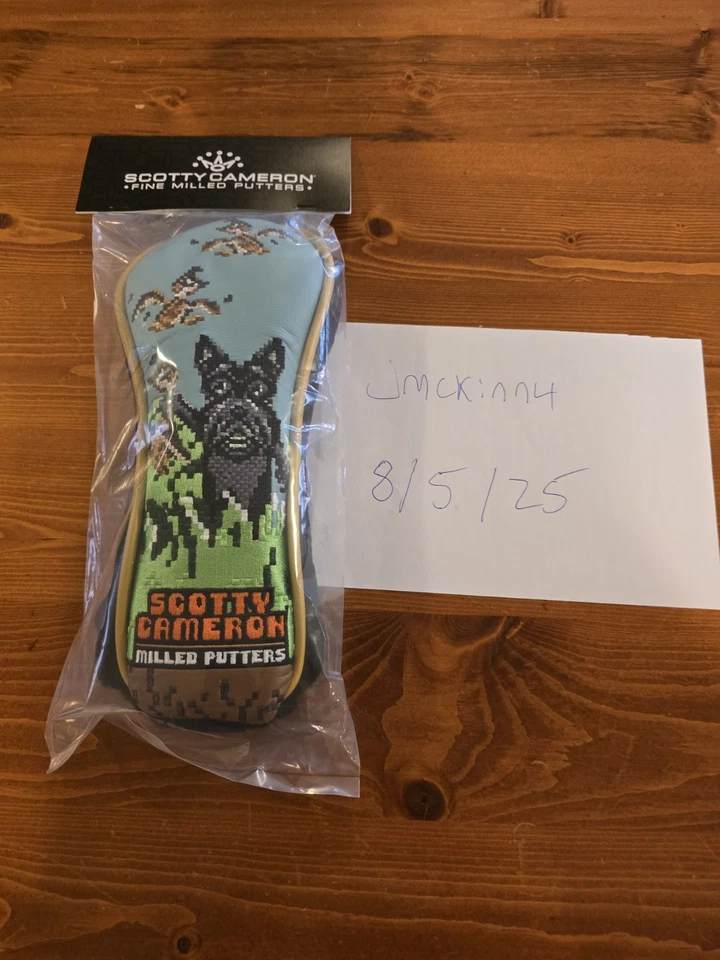 Scotty Cameron 头套-Bagging Birdies 混合-金色管道-全新带盒 — 第 3/4 张图片