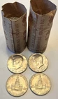2 Rolls 1776-1976 Bicentennial Half Dollars 1 Roll P and 1 Roll D Ship Discounts