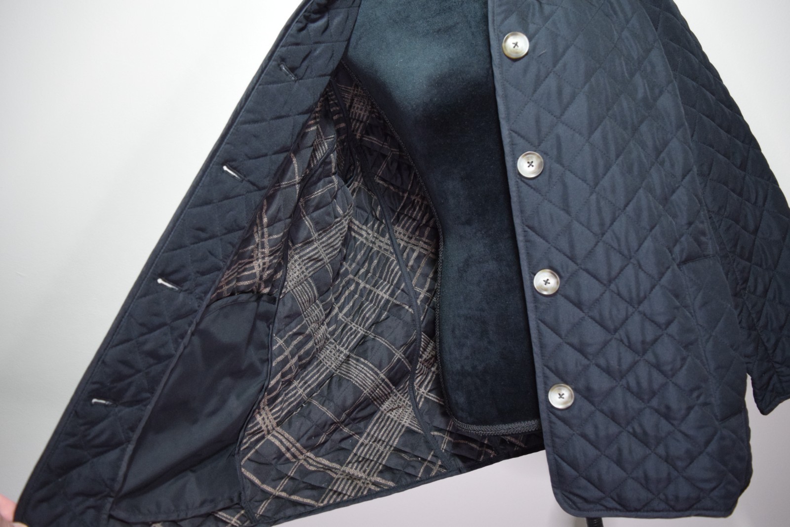 Chico's Size 16/18 Black Square Patterned Polyest… - image 11