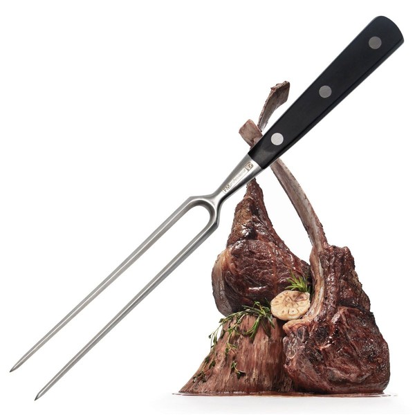 Fleischgabel Fackelmann Fmprofessional Tranchiergabel Grillgabel Silber 30Cm-image