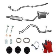 Komplette Auspuff + Anbausatz für Daihatsu Cuore MKVI 1.0DVVT 12V L251