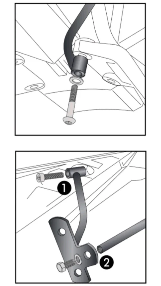 KTM 1290 Superduke/R (2014-19) C-Bow Sidecarrier - Negro POR HEPCO Y BECKER Foto 2 de 4