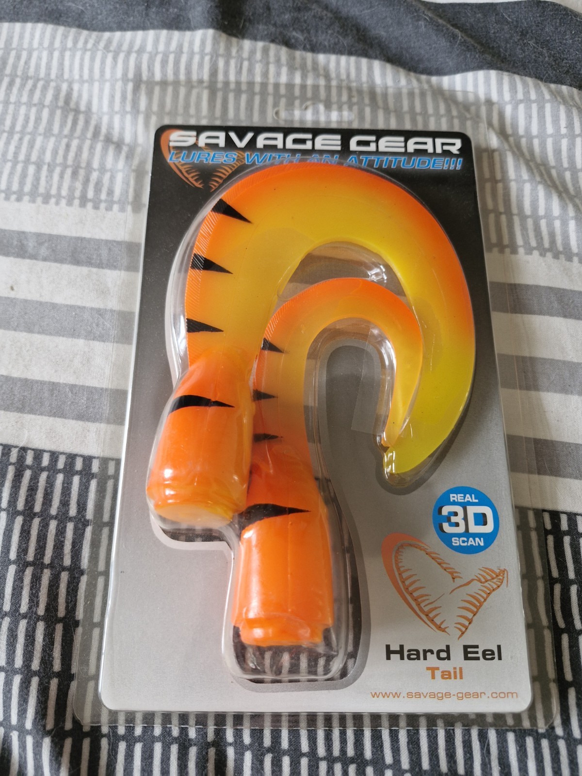 Savage Gear 3D LB Hard Eel Tails 2 tails golden ambulance 25cm