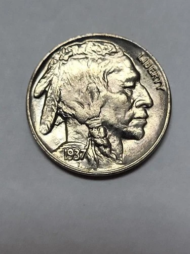 1937 D Buffalo Nickel  UNCIRCULATED !!