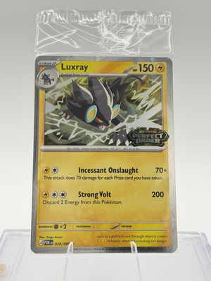 #ad Luxray 028 088 Perfect Order Stamped Promo Sealed NM $14.99
