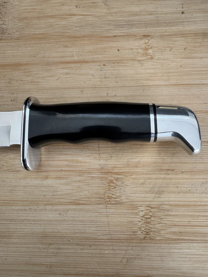 2016 Buck ножи 119 фиксированное лезвие нож США с кожаными ножнами новый из старых запасов - Изображение 4 из 4