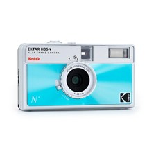 Kodak Ektar H35N 35mm Half Frame Film Camera Glazed Blue VINTAGE