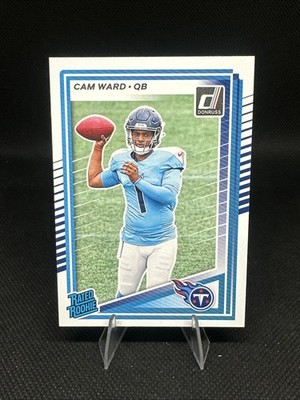 2025 Donruss Cam Ward Rated Rookie #350 Tennessee Titans