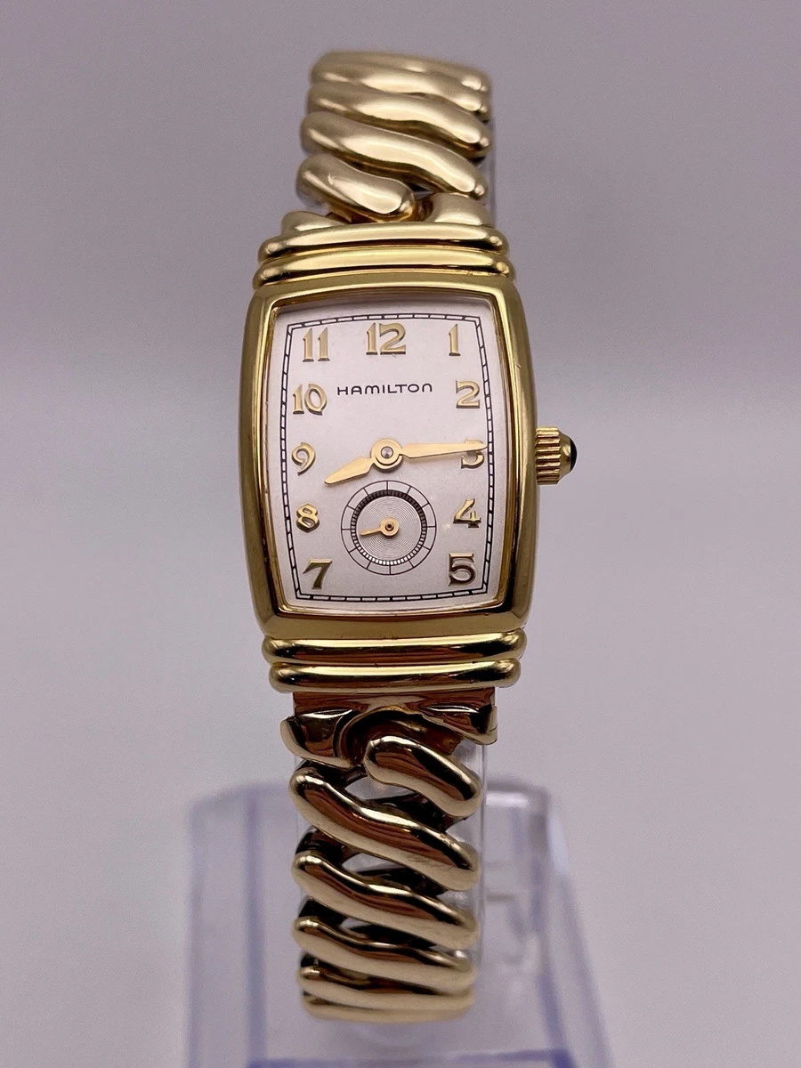 Hamilton Women Gold Plated Band Wristwatches for sale | eBay display picture 2
