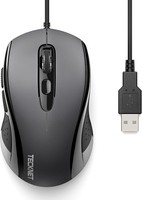 Maus Kabelgebunden Ergonomisch 2400 Dpi 6 Tasten Usb FüR BüRo Home