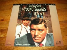 THE YOUNG SAVAGES Laserdisc LD WIDESCREEN FORMAT BRAND NEW SEALED W/TRAILER