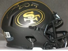 Fred Warner Signed Autograph Mini SLATE Helmet BAS Certified San Francisco 49ers