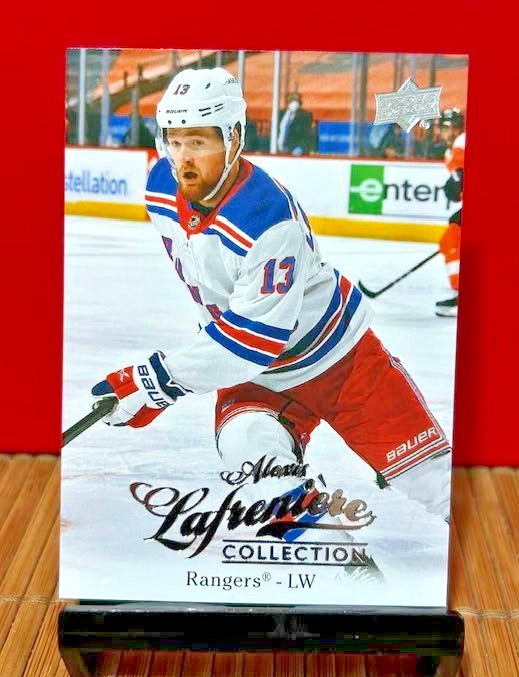 Alexis Lafreniere #7 Upper Deck Alexis Lafreniere Collection 2020-21 NY Rangers