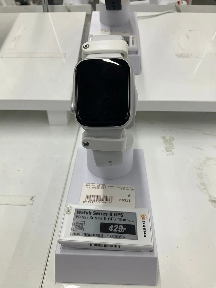 Watch Series 8 GPS 45mm Aluminiumgehäuse Silber mit - Wie neu 1#35880017