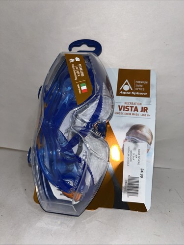 Aqua Sphere Vista Jr Unisex swim mask blue - Picture 3 of 4