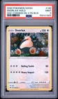 2020 POKEMON SWORD & SHIELD #140 SNORLAX-HOLO PSA 9