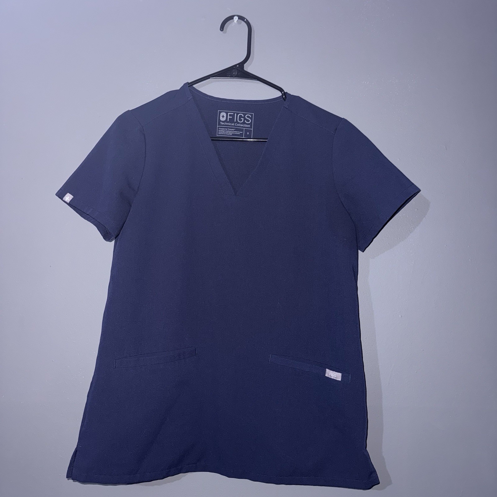 FIGS Technical Collection Scrub Set Small Navy Bl… - image 1