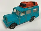 AN L32 Lesney Matchbox Series 12 1965 Land Rover Blue Safari Made in England VTG