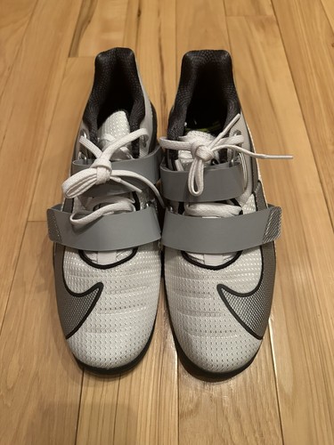 Nike Romaleos 4 SE Weightlifting Shoes Wolf Grey Dust FZ8663-100 Men's Size 10 - Picture 5 of 9
