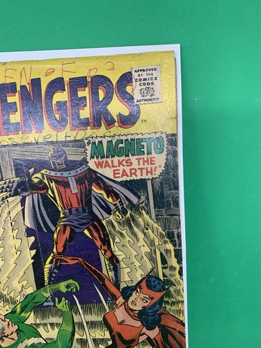 AVENGERS #47 1967 LOW GRADE KEY 1ST DANE WHITMAN BLACK KNIGHT SILVER AGE Marvel - Picture 4 of 11