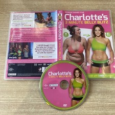 Charlotte Crosby's 3 Minute Belly Blitz (DVD, 2014) Fitness DVD