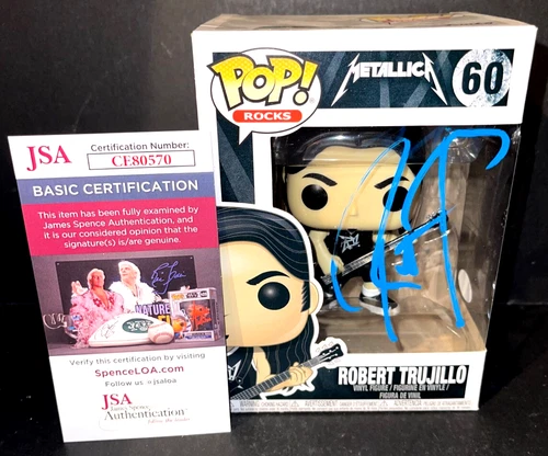 Robert Trujillo Metallica Bassist Autographed Signed Funko JSA Authenticated 2