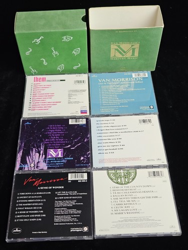 1988 In Celebration Of Van Morrison Rare 6CD Mercury Promo Box Set - Picture 9 of 11