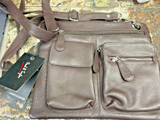 Paul & Taylor Style #83110 Genuine Leather Shoulder Bag