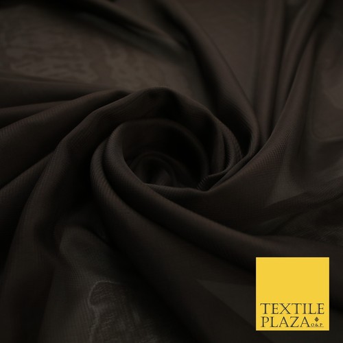 70 COLOURS Plain Dyed Chiffon Fine Soft Georgette Sheer Dress Fabric 57" Wide - Picture 121 of 209
