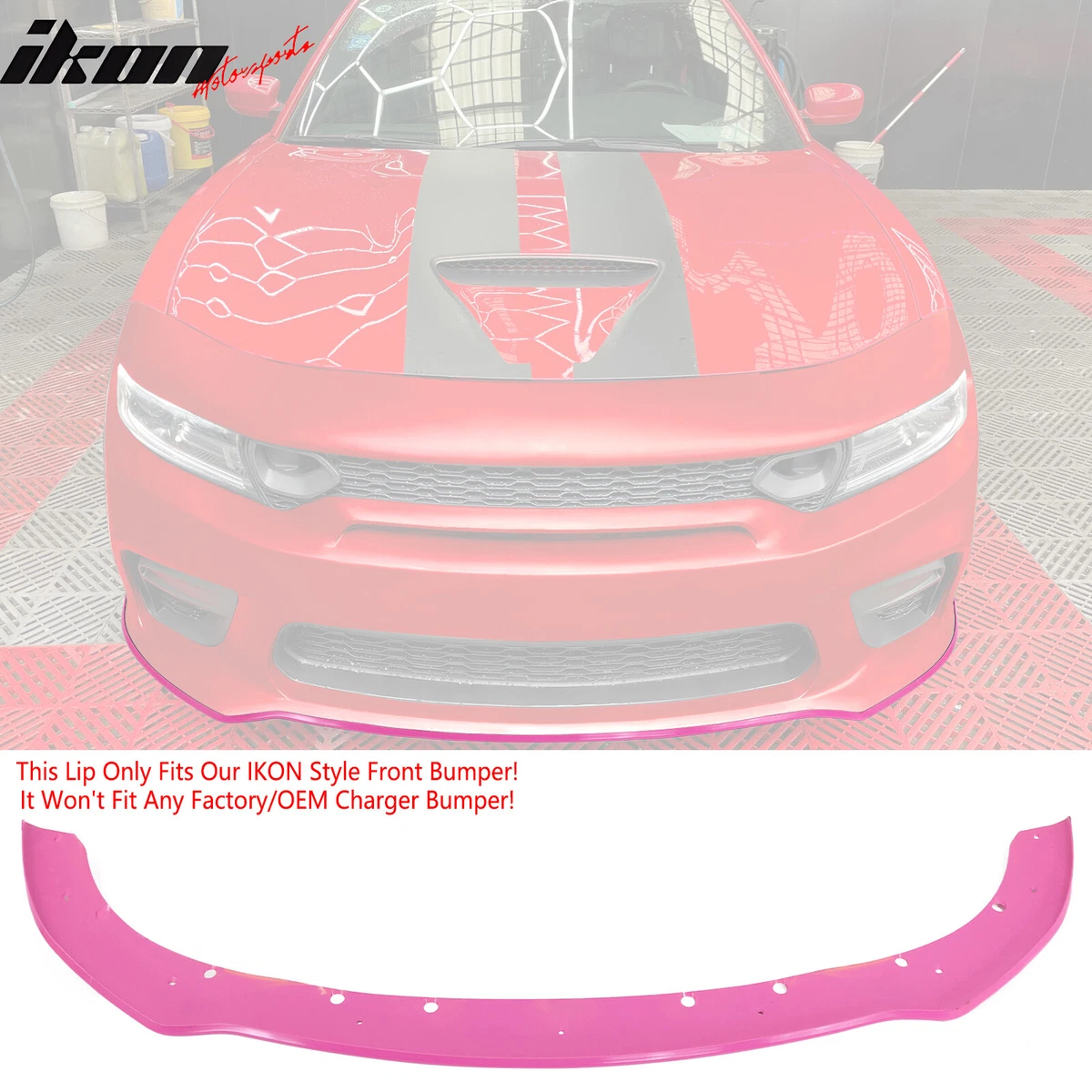 Dodge charger front bumper protector deals