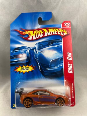 Hot Wheels 2007 106/180 Code Car 22/24 Custom Cougar Orange