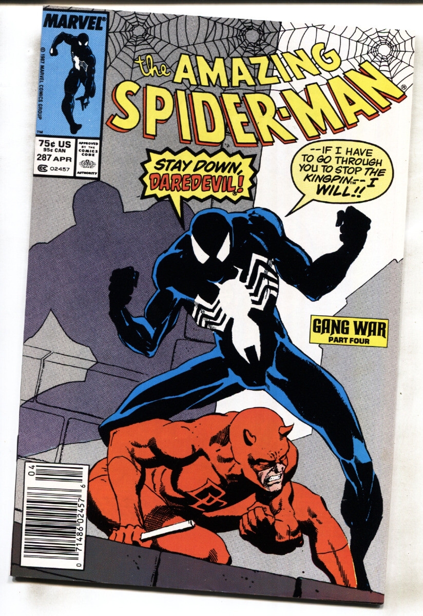 AMAZING SPIDER-MAN #287--1987--MARVEL COMICS-- NEWSSTAND | eBay