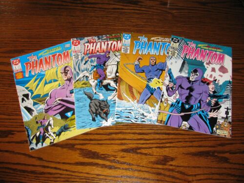 DC - THE PHANTOM 1 - 4 Complete Series!!  Glossy VF 1988 - Afbeelding 1 van 8