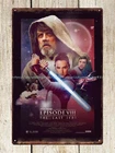 Star Wars The Last Jedi metal tin sign interior collectible