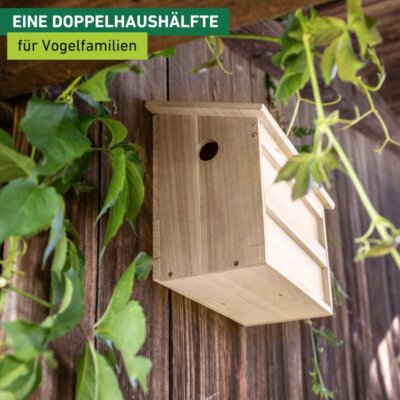 Nistkasten Twinhouse Sparrow