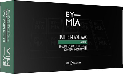 BY MIA Haarentfernung Hot Wax Hard Black 500gr Ganzkörper, Gesicht, Nase, Bikinizone
