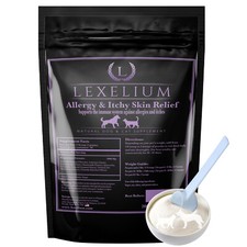 Lexelium Allergy  Itch Relief Powder Supplement for Dogs  Cats
