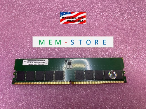 64GB 2x 32GB UDIMM DDR5 5200MHz ECC PC5-41600 2Rx8 Compatible RAM Memory Upgrade - 第 1/6 張圖片