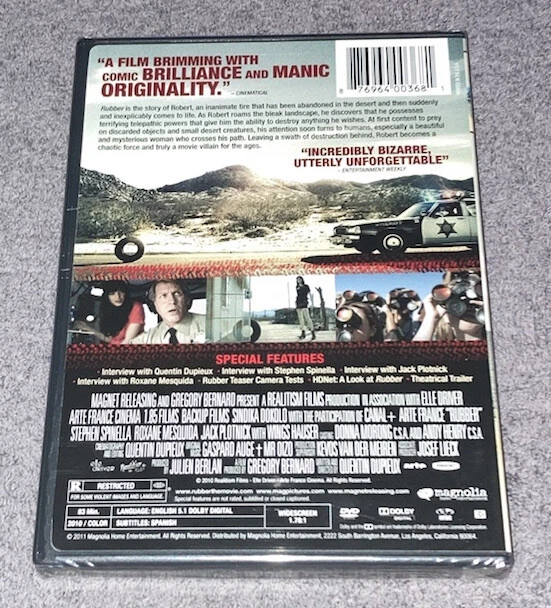 Preguntarse Rodeo Sala Rubber DVD Horror Comedy Wings Hauser Stephen Spinella Jack Plotnick - NEW 876964003681 | eBay Preguntarse Rodeo Sala Rubber DVD Horror Comedy Wings Hauser Stephen Spinella Jack Plotnick - NEW 876964003681 | eBay