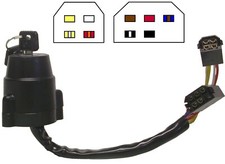 Ignition Switch Yamaha DT175MX,XT500 74-85(9 Wires) (Each)