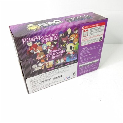 3DSLL&ソフト Nintendo 3DS LL XL Persona Q Shadow of Labyrinth Velvet Model
