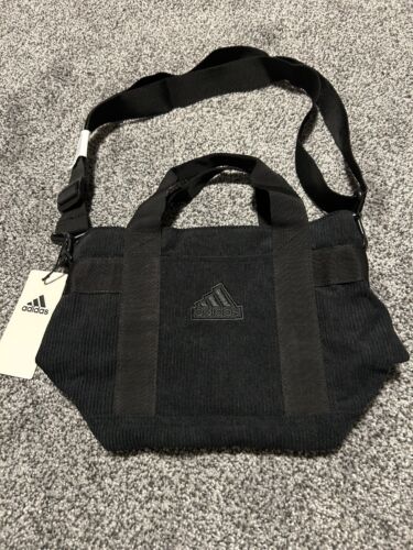 Adidas Corduroy Mini Tote - Color Black NWT!!!