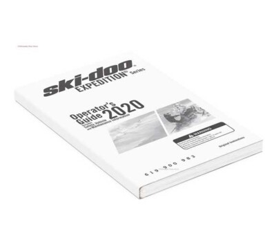 Ski-Doo 2020 Expedition SWT 900 ACE Paperback Owners Operator's Manual