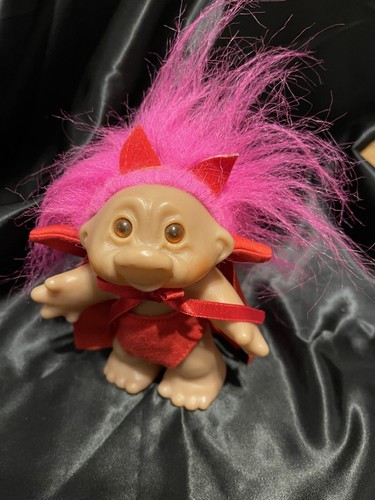 1986 Vintage Dam Devil Demon Troll Doll Halloween Valentine Troll - 第 1/5 張圖片